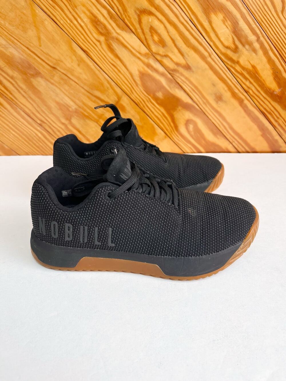 NOBULL Outwork Edge Sneakers Black Gum Women's 8